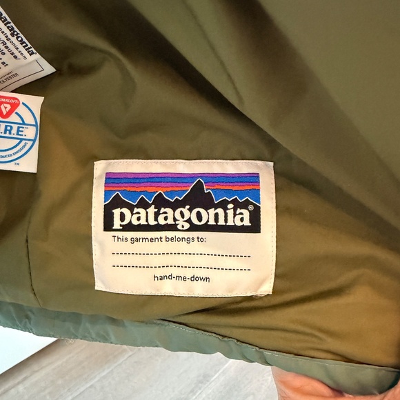 Patagonia Boys Nano puff Jacket, XL - Picture 3 of 5